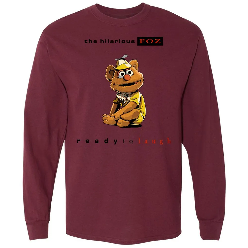 Long Sleeve T-Shirt - 1PZTJE5S - Maroon - 11