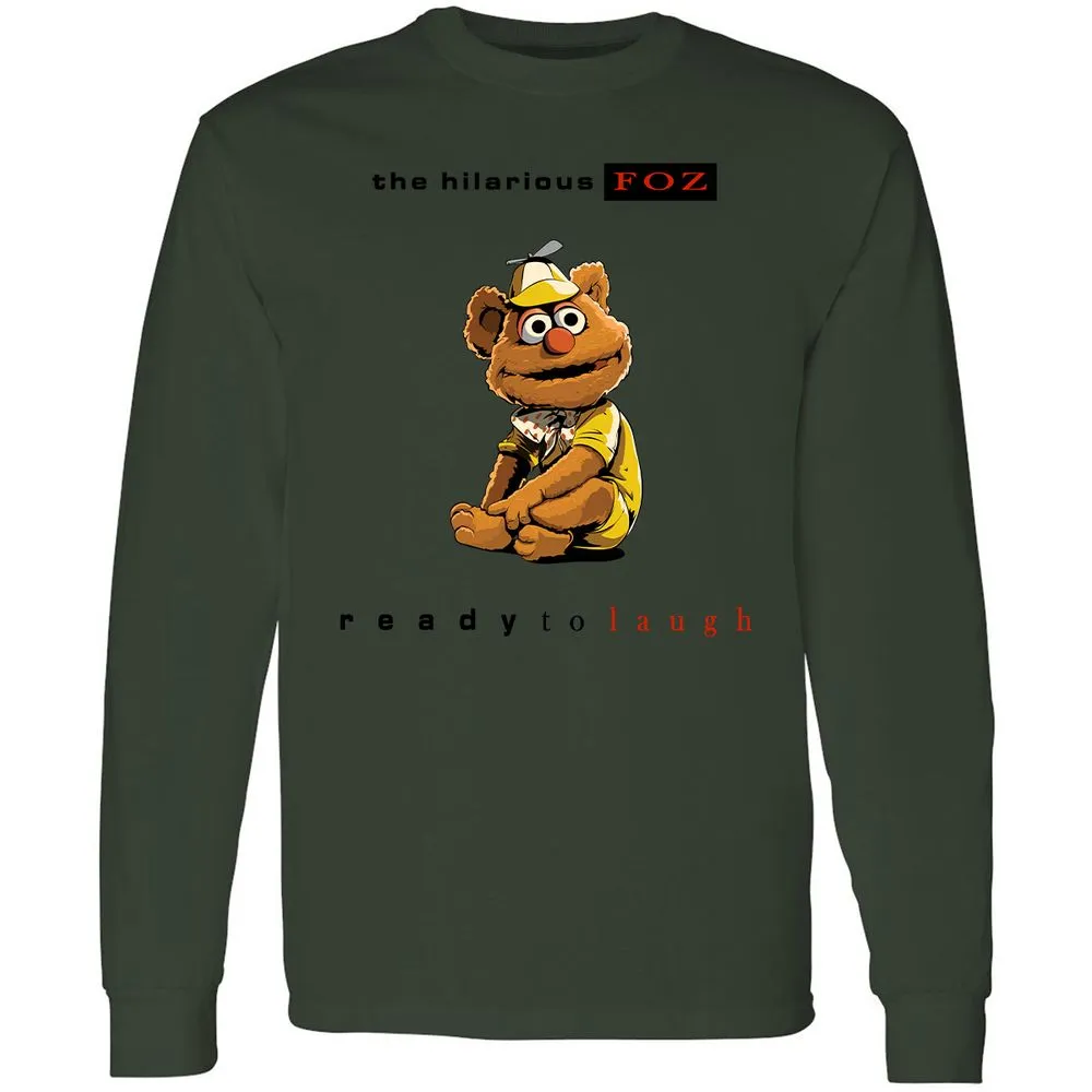 Long Sleeve T-Shirt - 1PZTJE5S - Forest Green - 8