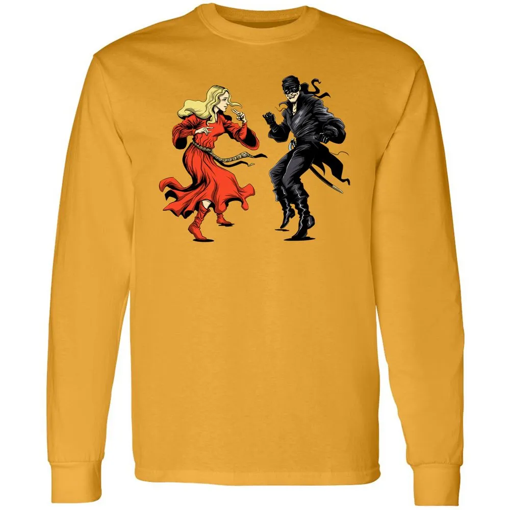 Long Sleeve T-Shirt - HAQXCRDK - Gold - 9