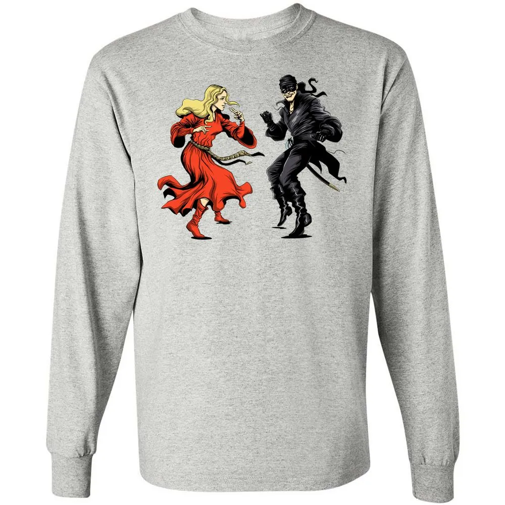Long Sleeve T-Shirt - HAQXCRDK - Ash - 5