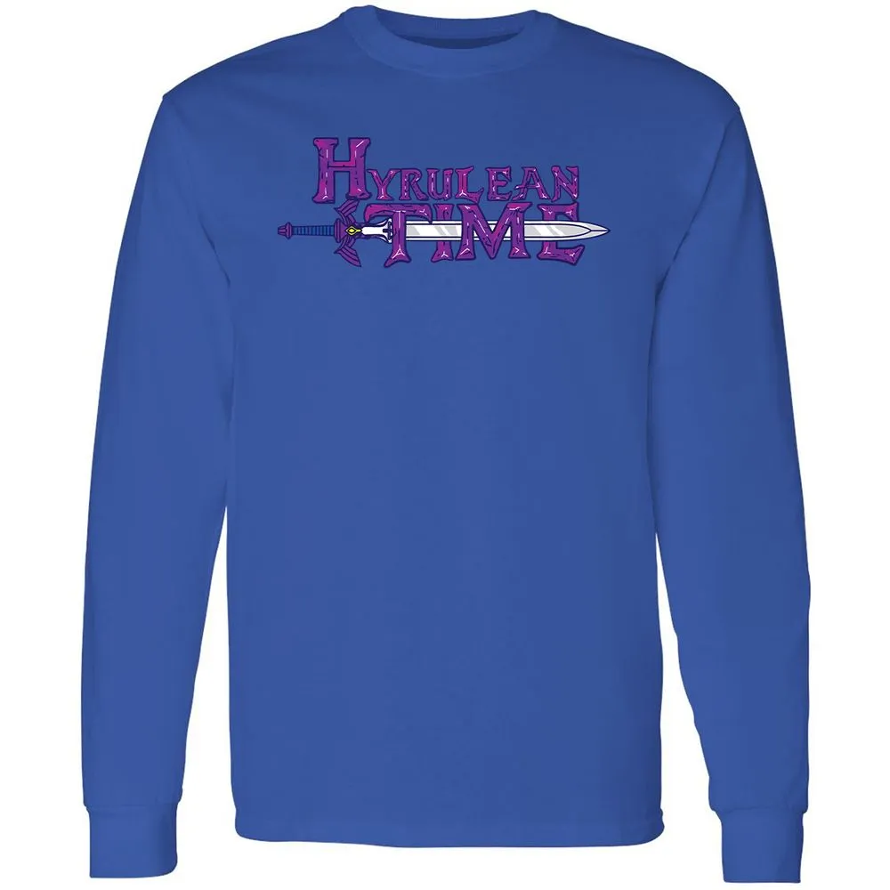 Long Sleeve T-Shirt - 7VRGL5WC - Royal - 4