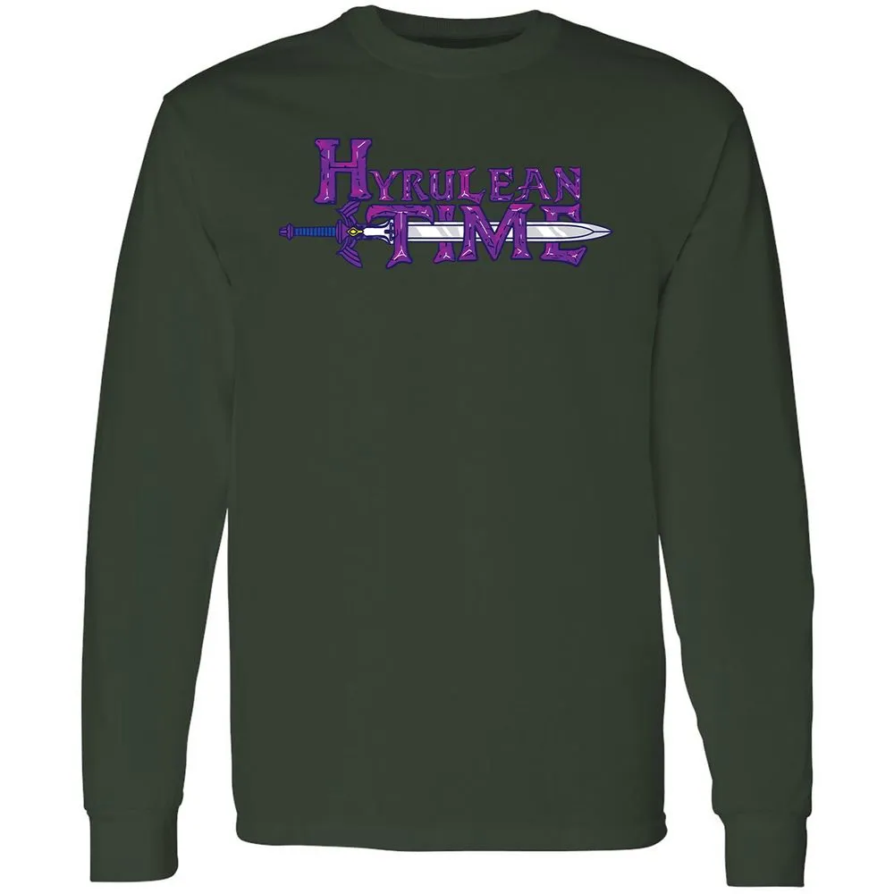 Long Sleeve T-Shirt - 7VRGL5WC - Forest Green - 8