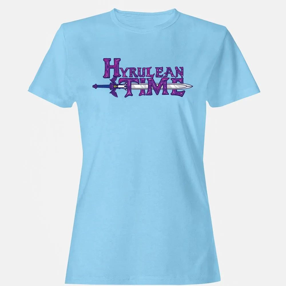Women's T-Shirt - QJ4EK7AX - Light Blue - 8