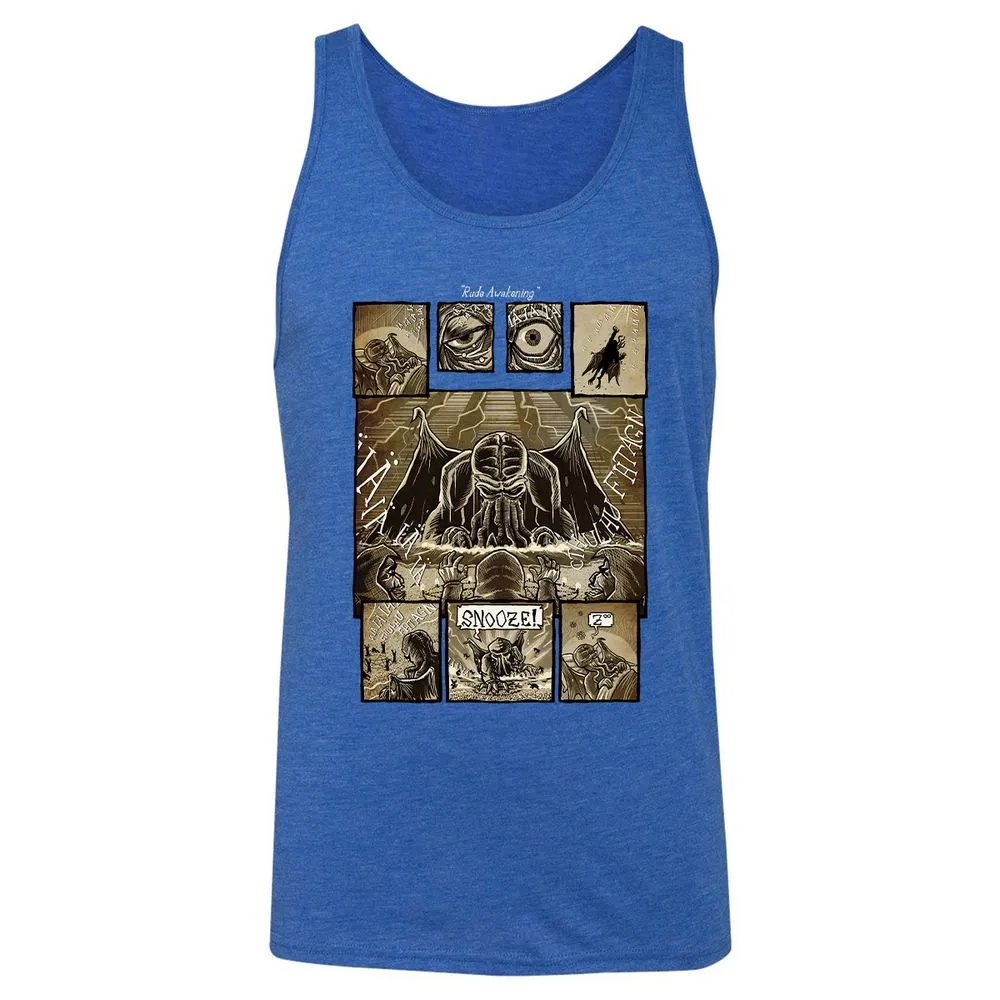 Unisex Jersey Tank - 1ZQ5UVAV - True Royal Triblend - 12