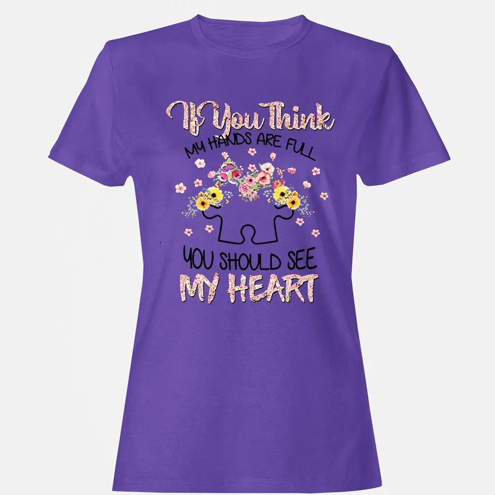 Women's T-Shirt - 1KYVQDDQ - Purple - 12
