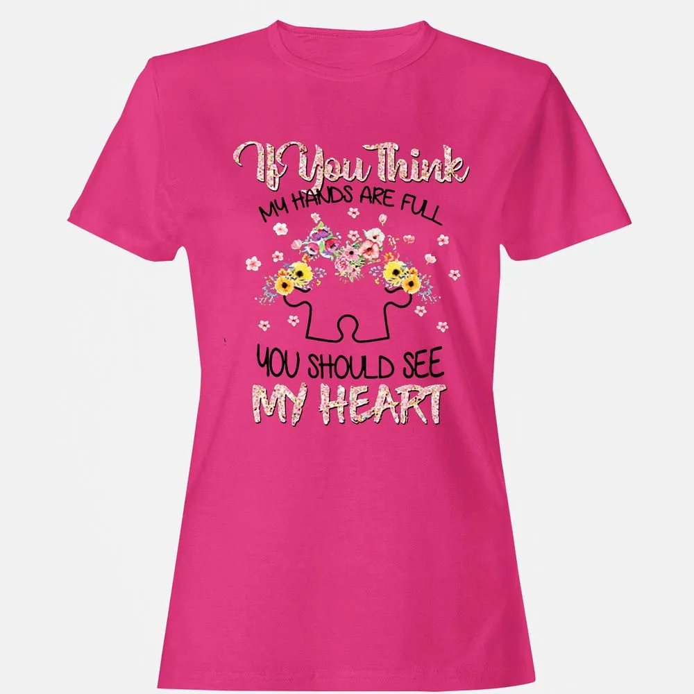 Women's T-Shirt - 1KYVQDDQ - Heliconia - 6