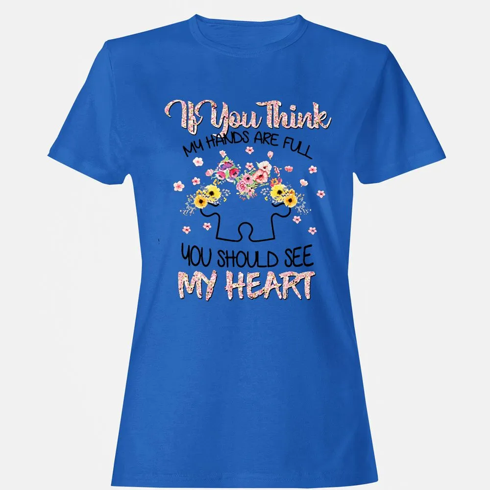 Women's T-Shirt - 1KYVQDDQ - Royal - 14