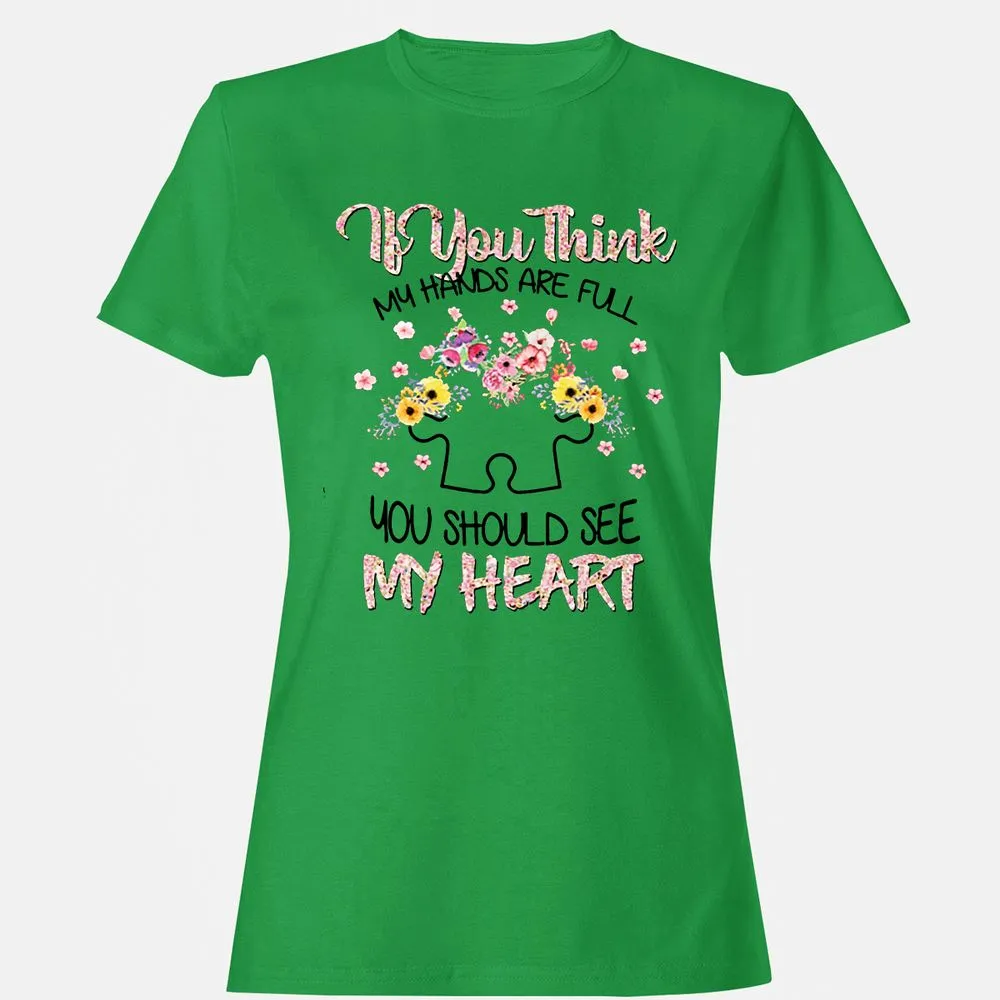 Women's T-Shirt - 1KYVQDDQ - Irish Green - 7
