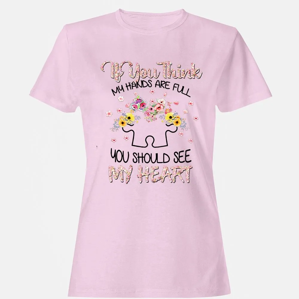 Women's T-Shirt - 1KYVQDDQ - Light Pink - 9
