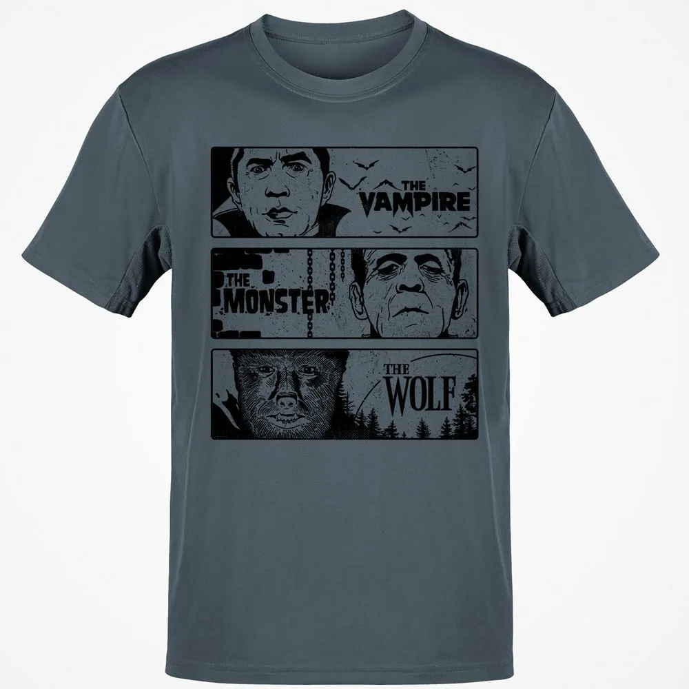 Classic Unisex T-Shirt - B7BT5CT4 - Charcoal - 3