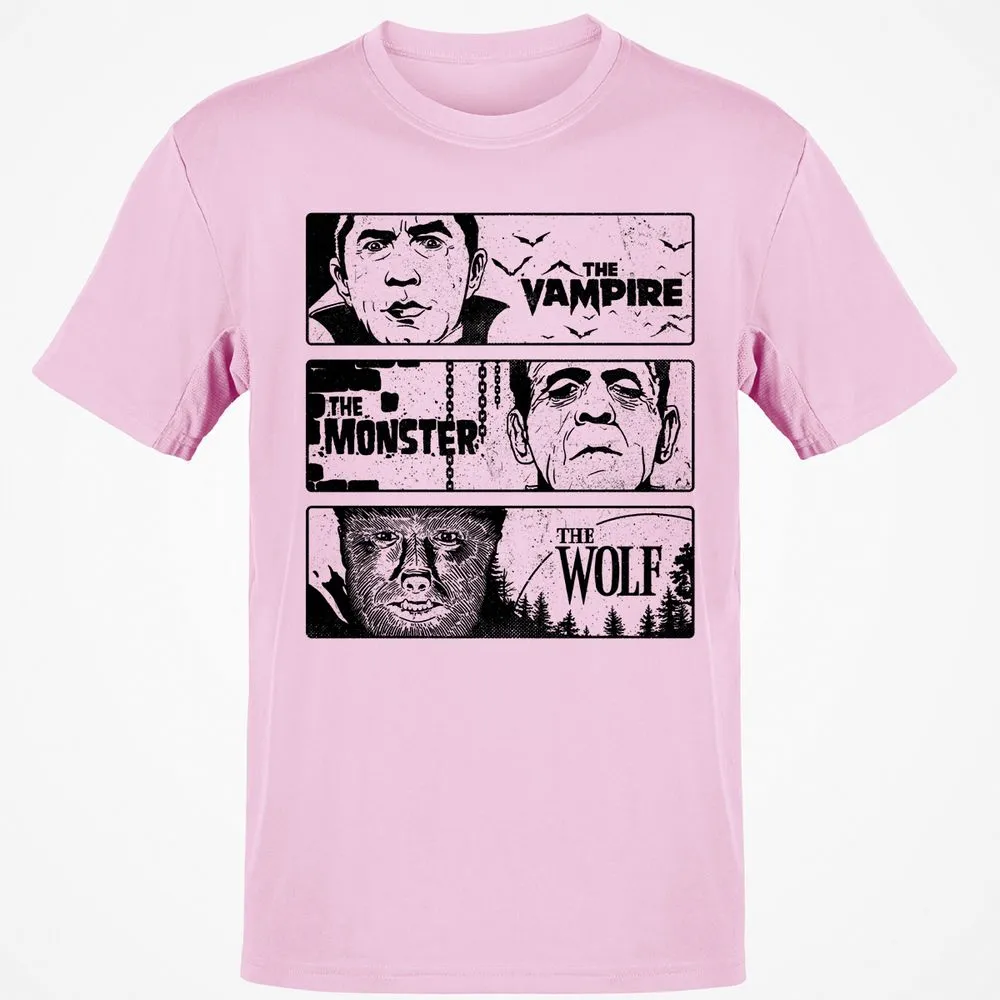 Classic Unisex T-Shirt - B7BT5CT4 - Light Pink - 5