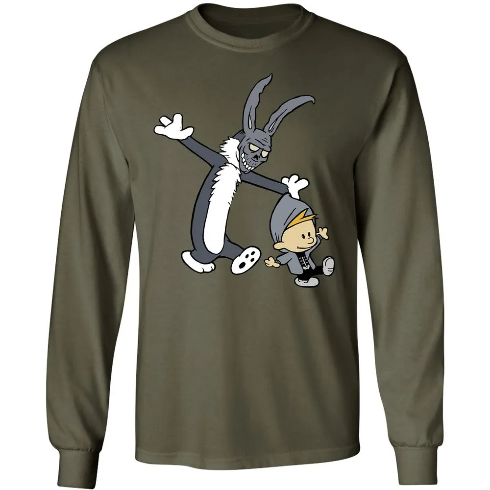 Long Sleeve T-Shirt - VTJN93HQ - Military Green - 7