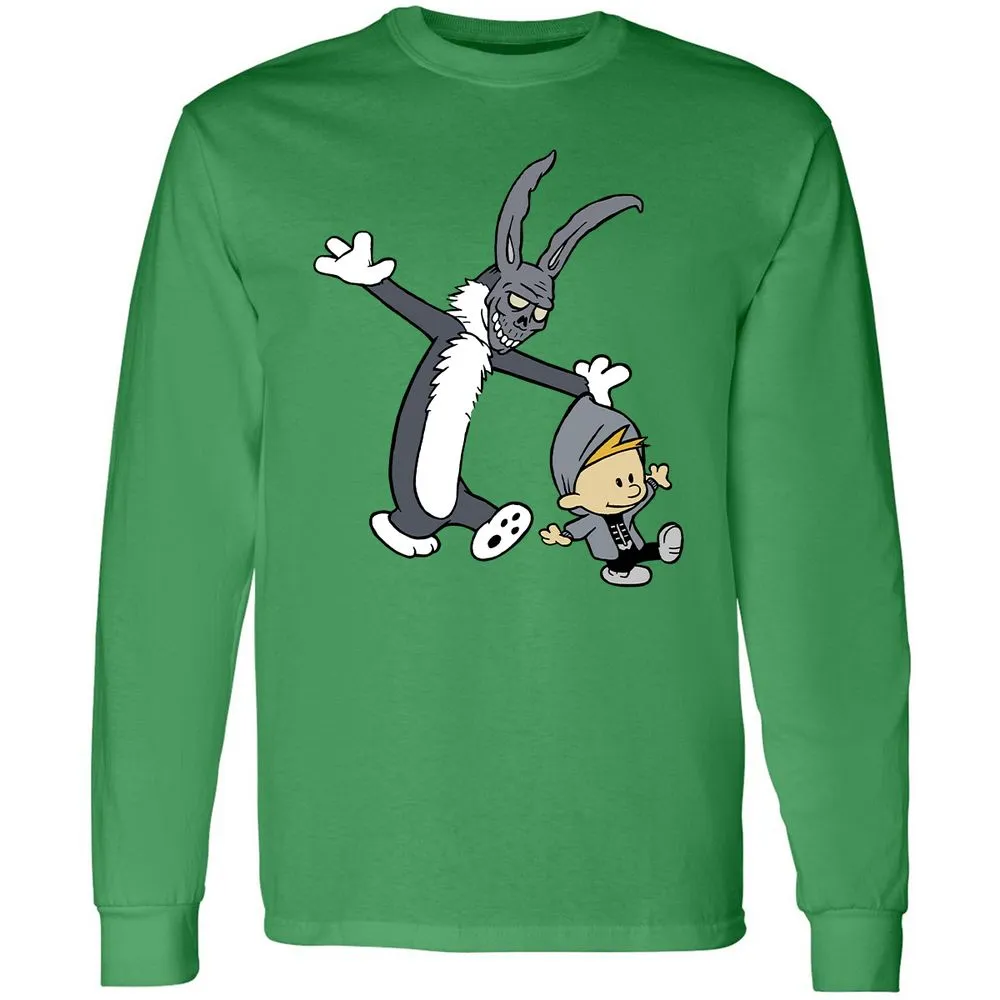 Long Sleeve T-Shirt - VTJN93HQ - Irish Green - 10