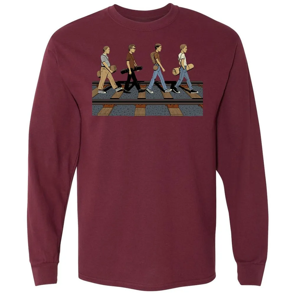 Long Sleeve T-Shirt - GEW8LYDN - Maroon - 11