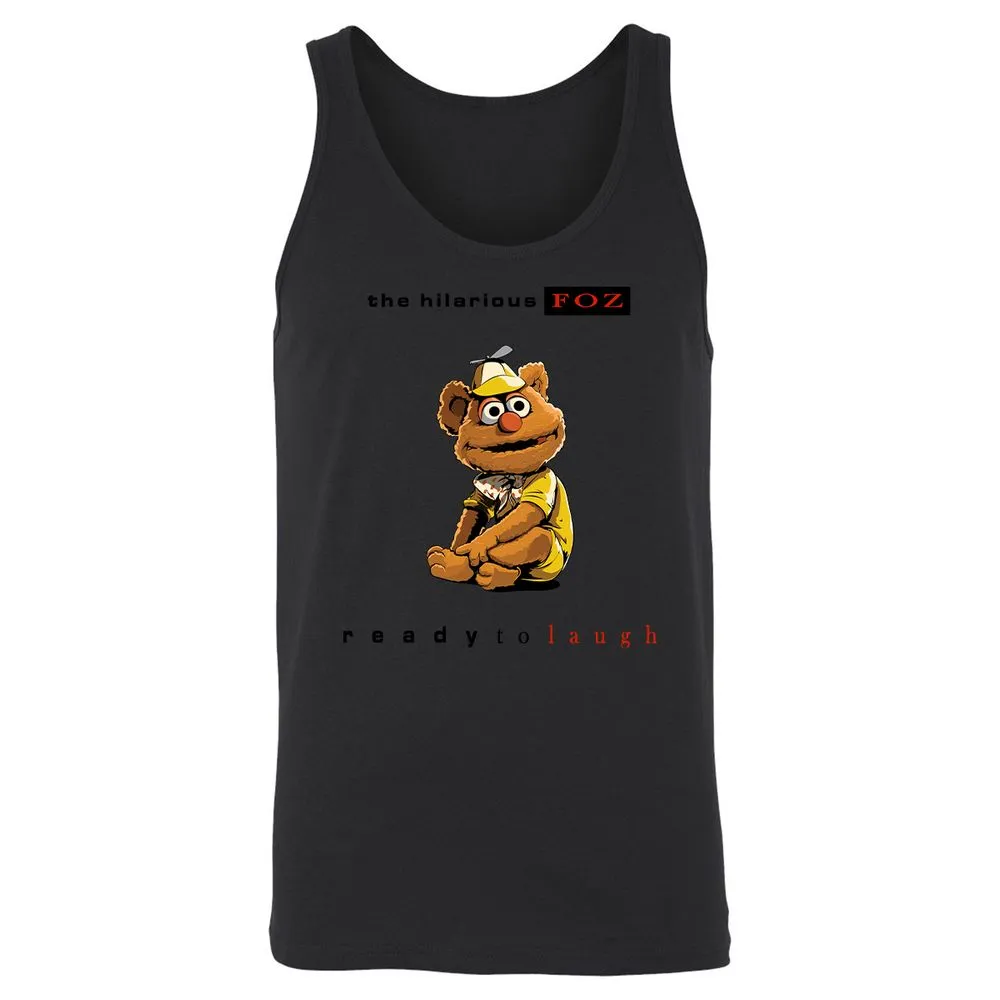 Unisex Jersey Tank - CCEGGKGN - Black - 14