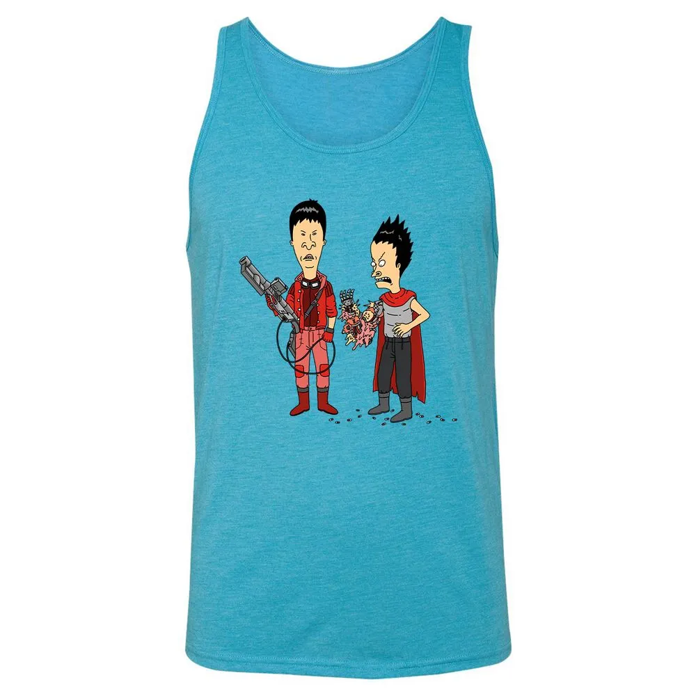 Unisex Jersey Tank - 6MEKG2LA - Aqua Triblend - 3