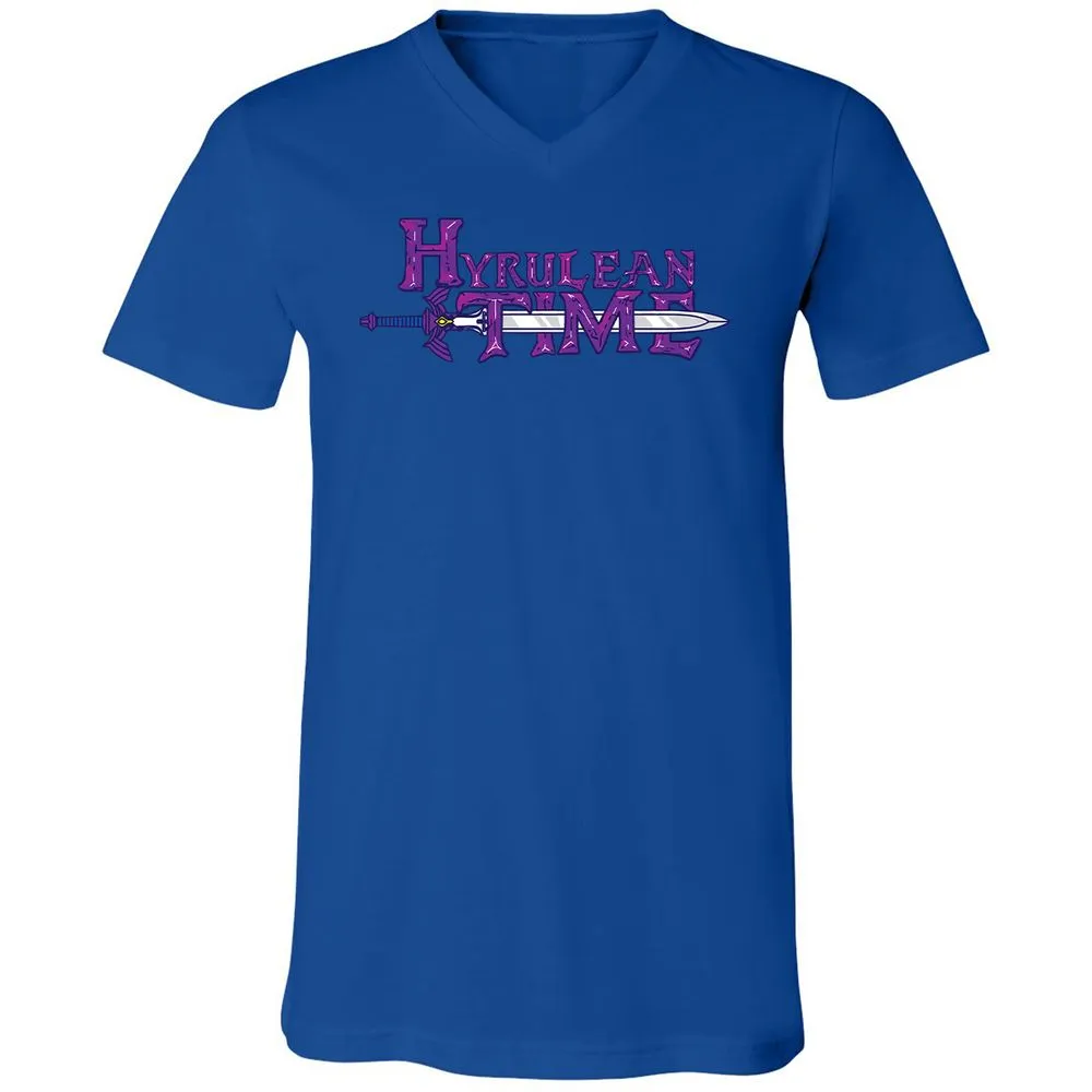 Unisex V-Neck T-Shirt - K1AN6TGZ - True Royal - 4