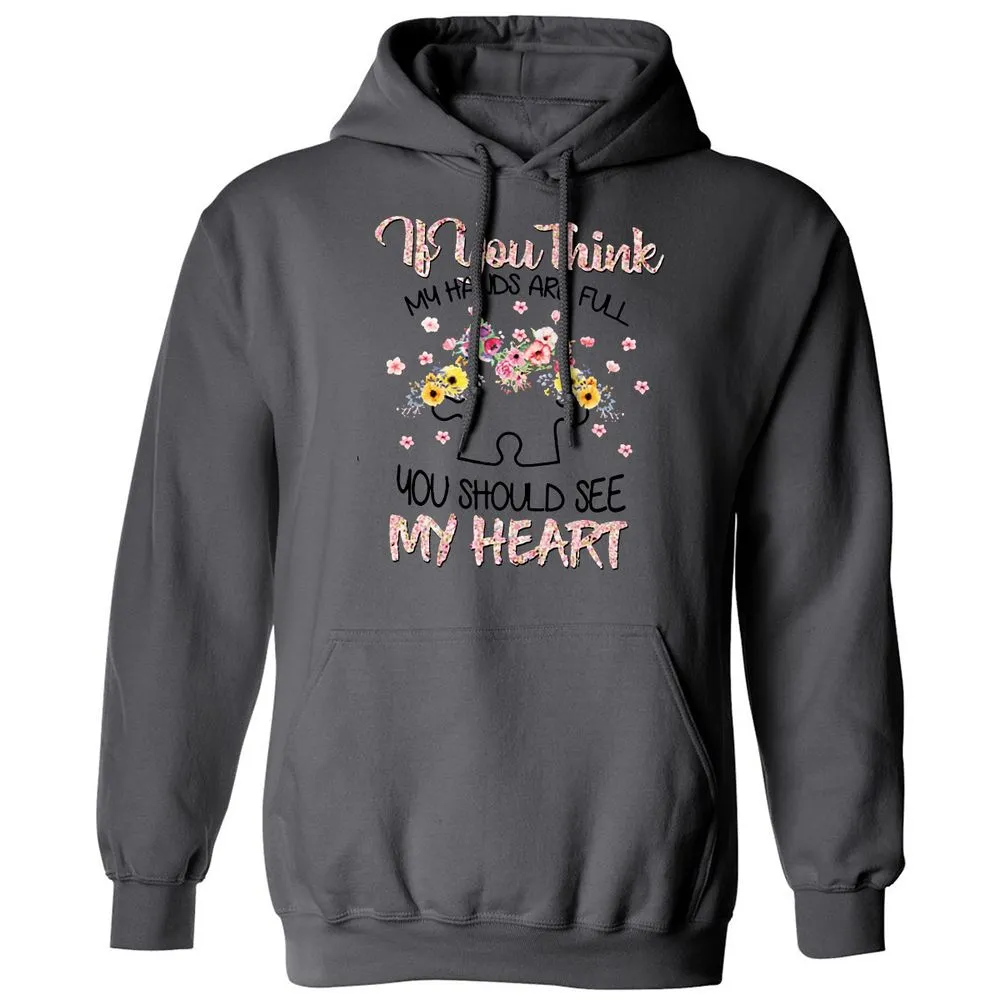Classic Unisex Hoodie - NDU81Y7U - Charcoal - 7