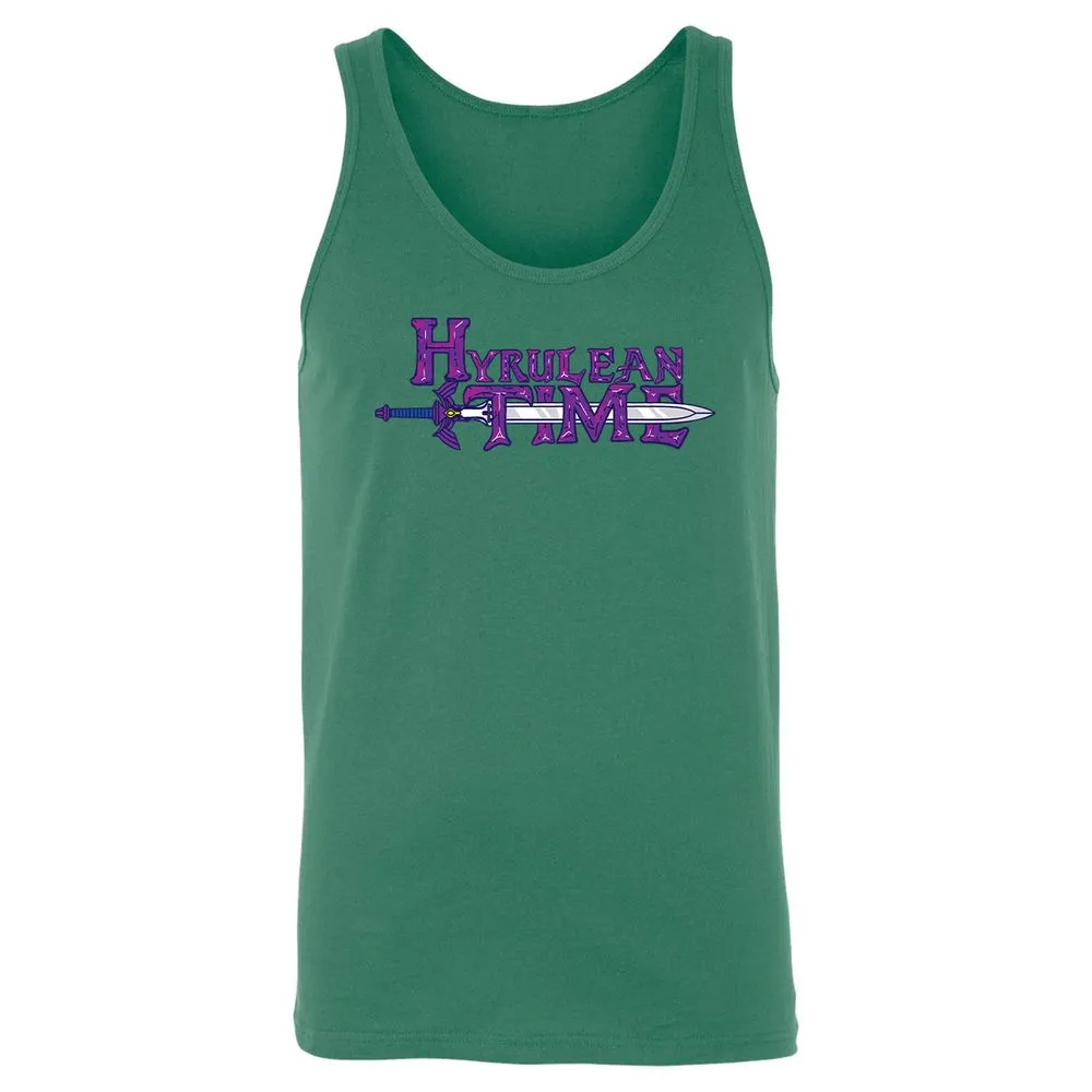 Unisex Jersey Tank - White - Kelly - 9