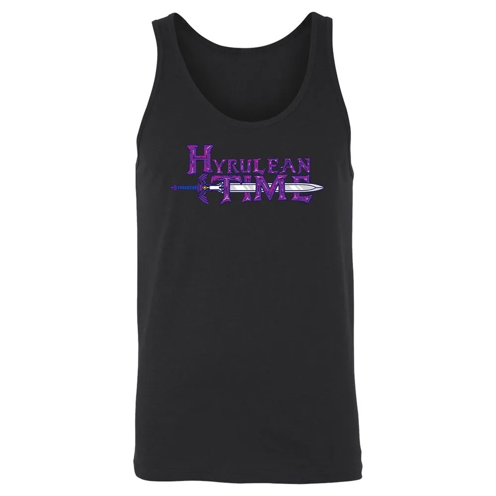 Unisex Jersey Tank - White - Black - 14