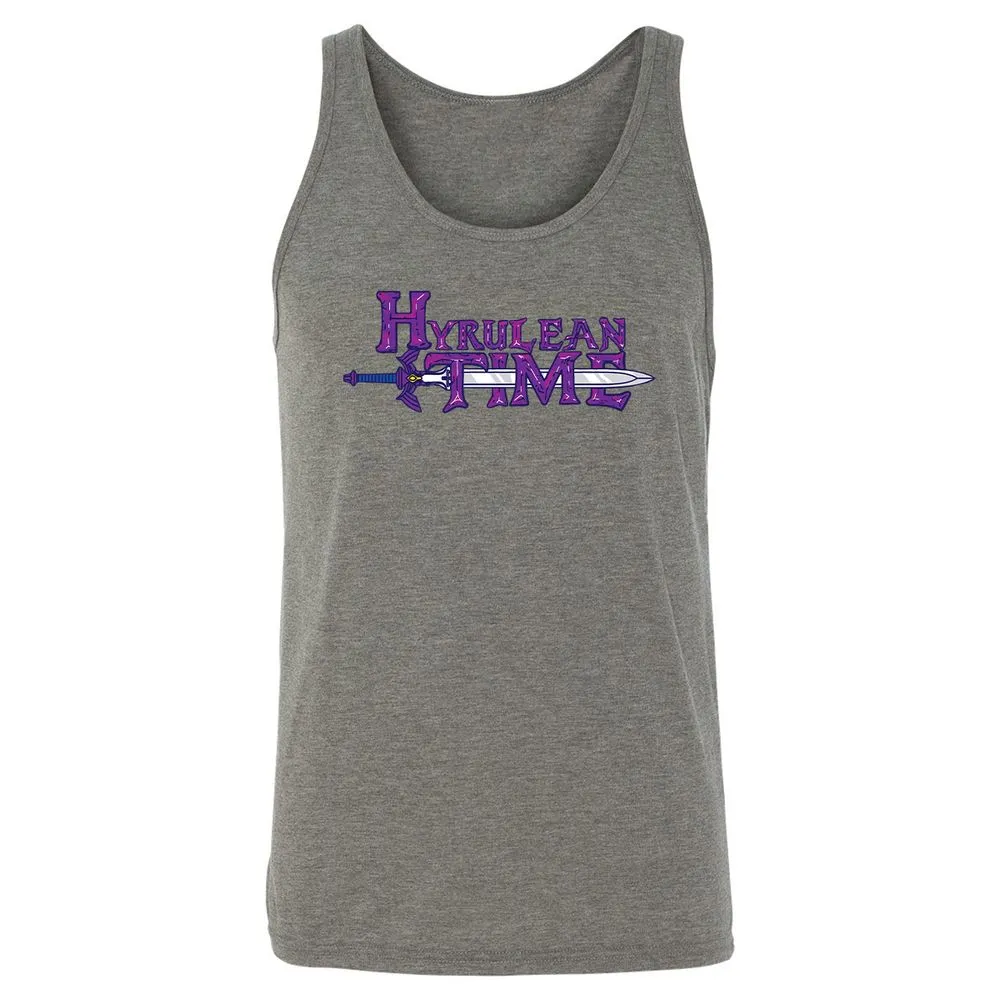 Unisex Jersey Tank - White - Grey Triblend - 2