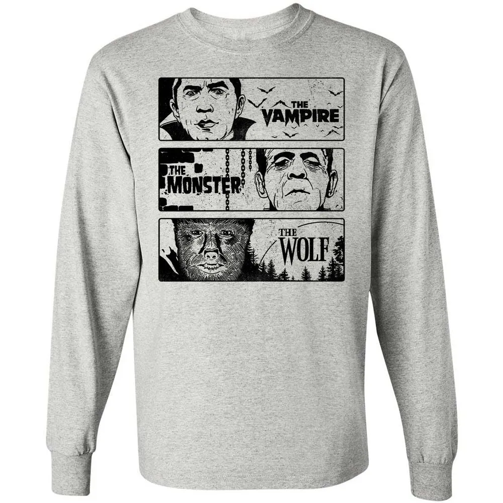 Long Sleeve T-Shirt - XYJN5Z32 - Ash - 5