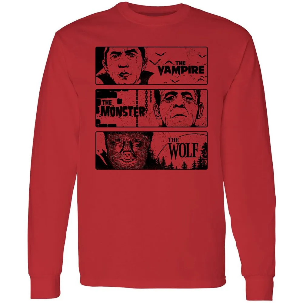 Long Sleeve T-Shirt - XYJN5Z32 - Red - 14