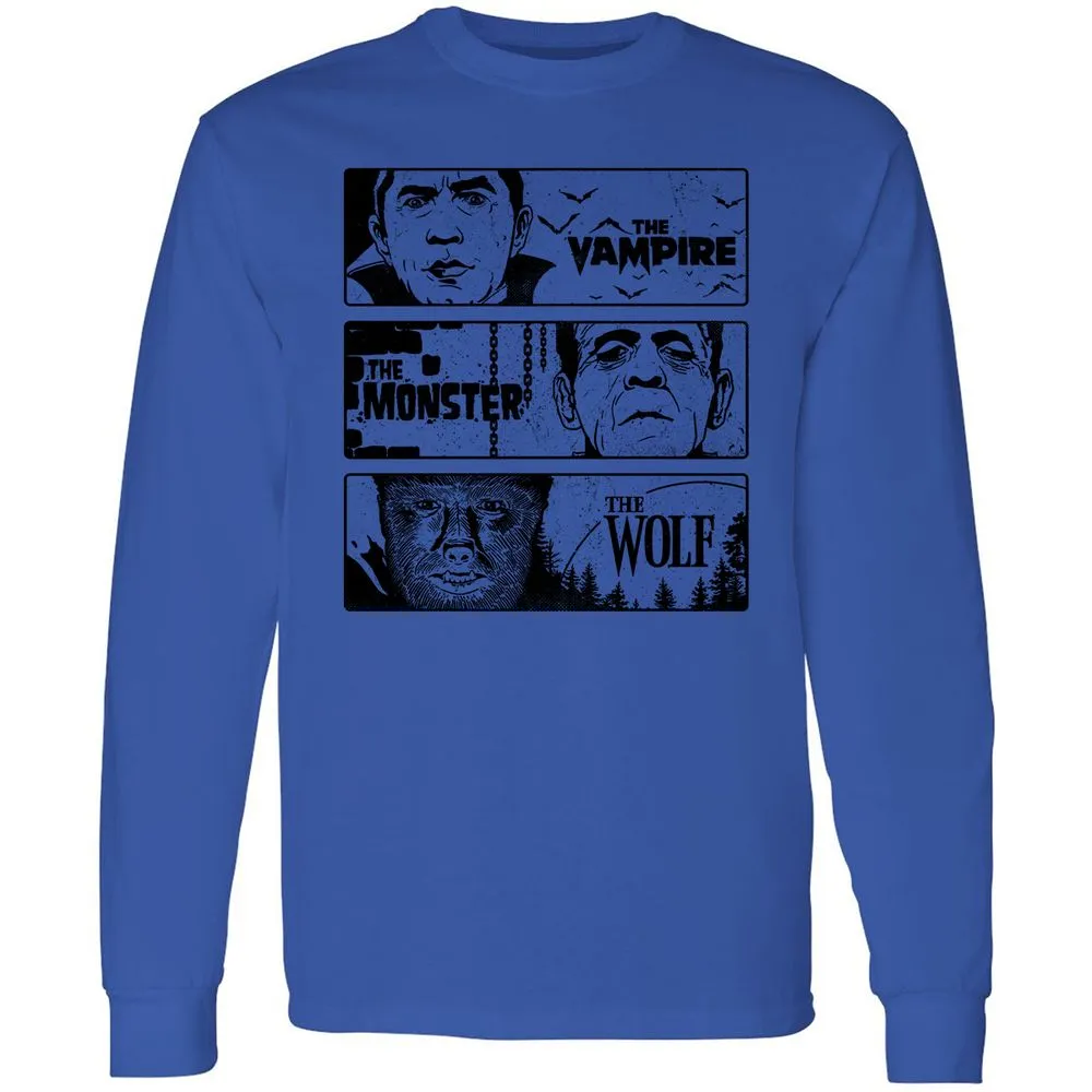 Long Sleeve T-Shirt - XYJN5Z32 - Royal - 4