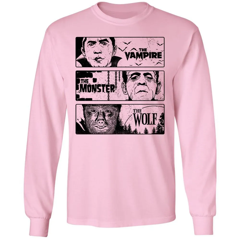 Long Sleeve T-Shirt - XYJN5Z32 - Light Pink - 3