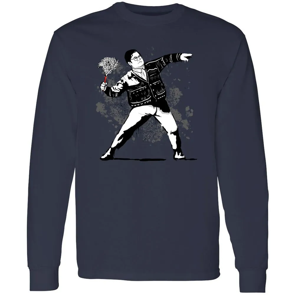 Long Sleeve T-Shirt - 7RWSM3B7 - Navy - 12