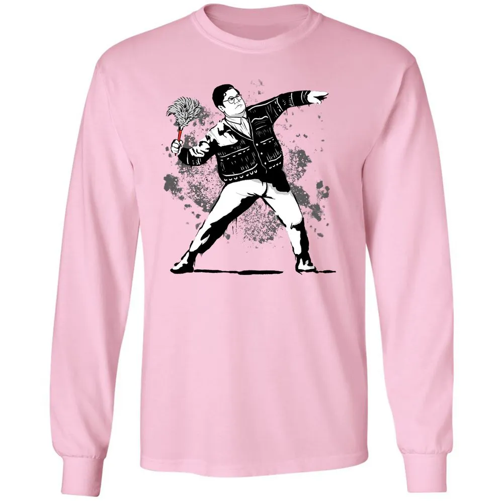 Long Sleeve T-Shirt - 7RWSM3B7 - Light Pink - 3