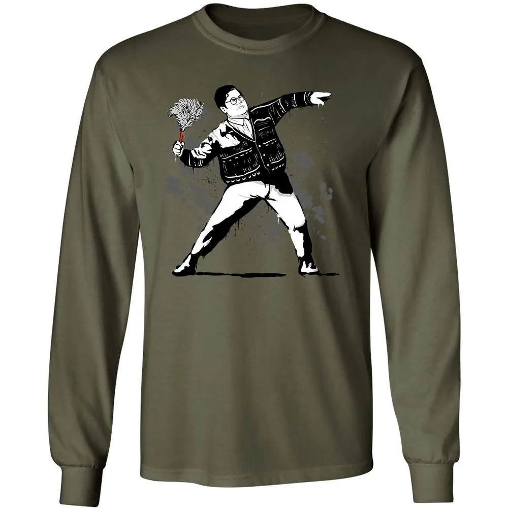 Long Sleeve T-Shirt - 7RWSM3B7 - Military Green - 7