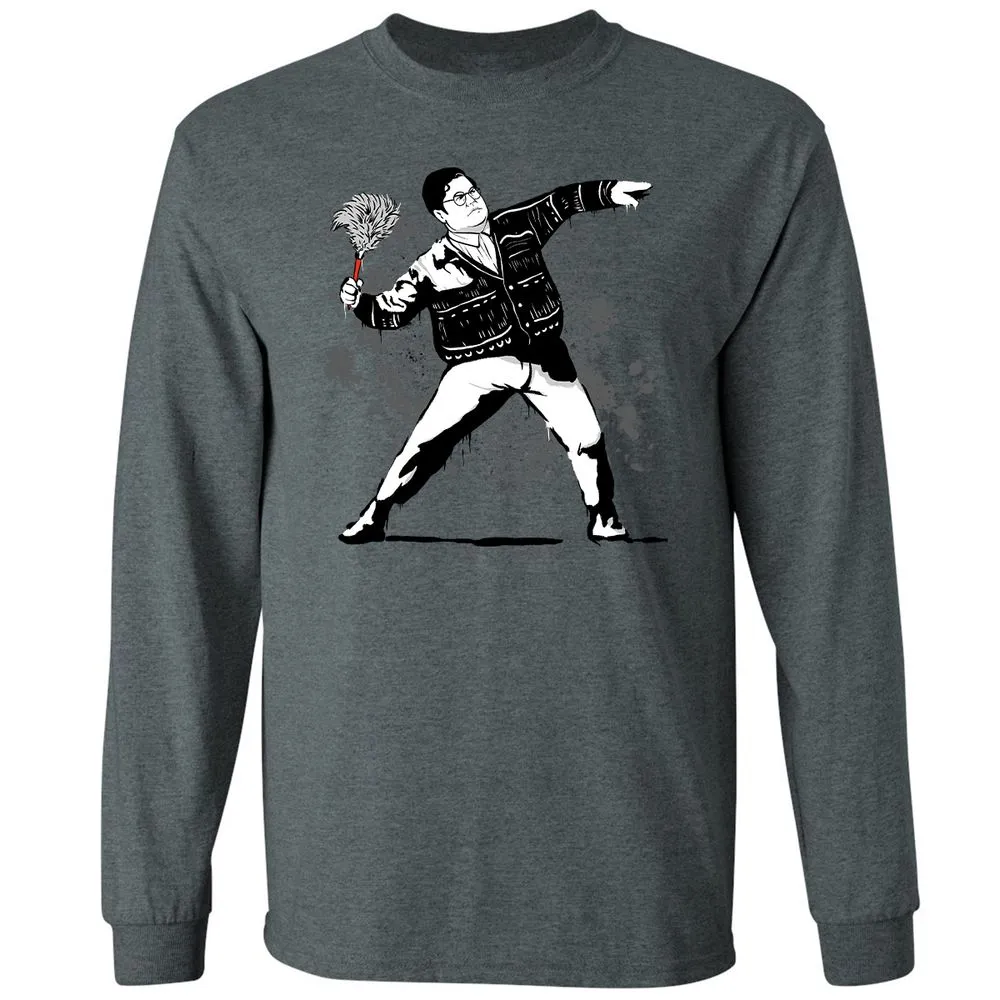 Long Sleeve T-Shirt - 7RWSM3B7 - Dark Heather - 15