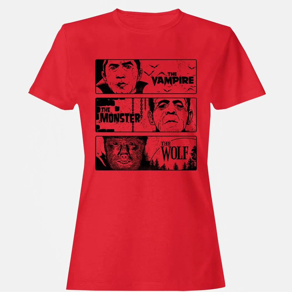 Women's T-Shirt - AQ17CW9N - Red - 13