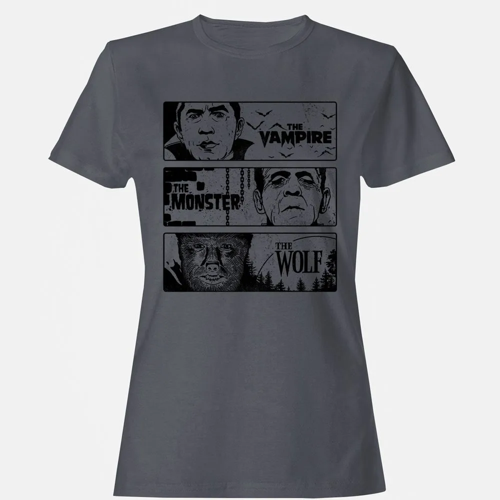Women's T-Shirt - AQ17CW9N - Dark Heather - 5