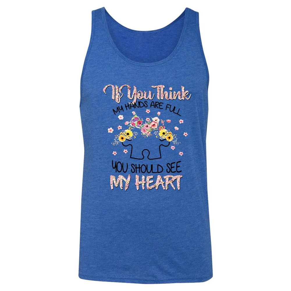 Unisex Jersey Tank - NGTB1BB1 - True Royal Triblend - 12