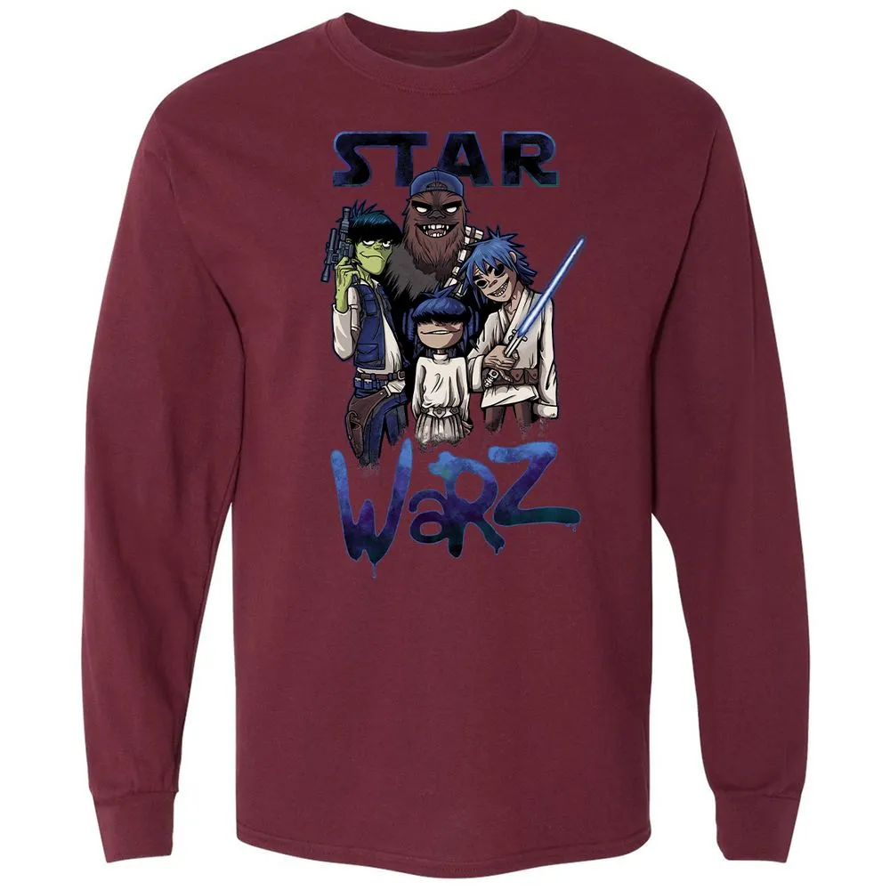 Long Sleeve T-Shirt - YSSZ8SWH - Maroon - 11
