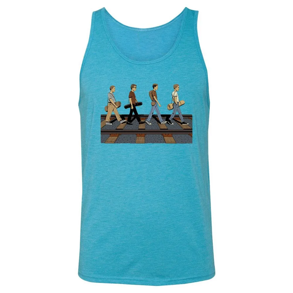Unisex Jersey Tank - D32W6SKR - Aqua Triblend - 3