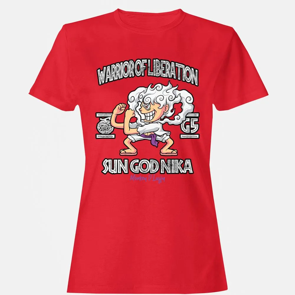 Women's T-Shirt - 81YX9F9X - Red - 13