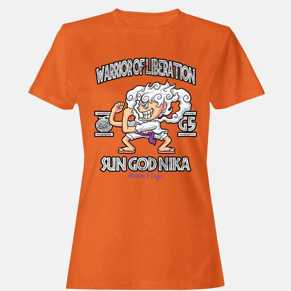 Women's T-Shirt - 81YX9F9X - Orange - 11
