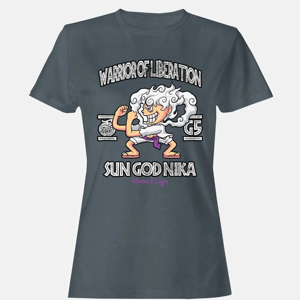 Women's T-Shirt - 81YX9F9X - Charcoal - 3