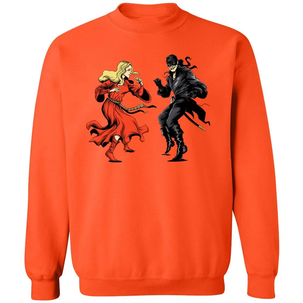 Classic Unisex Sweatshirt - Q98HRQVM - Orange - 10