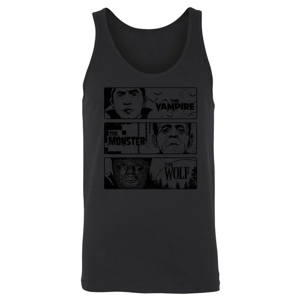 Unisex Jersey Tank - JCJR3U3X - Black - 14