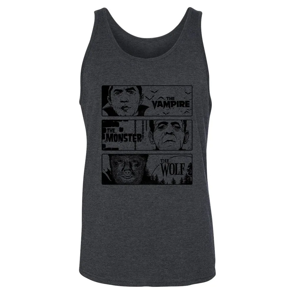 Unisex Jersey Tank - JCJR3U3X - Dark Grey Heather - 6