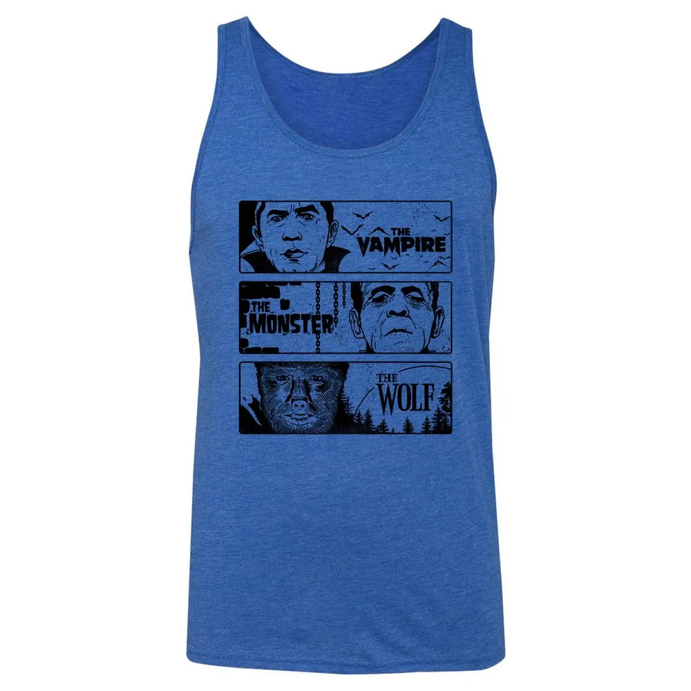 Unisex Jersey Tank - JCJR3U3X - True Royal Triblend - 12