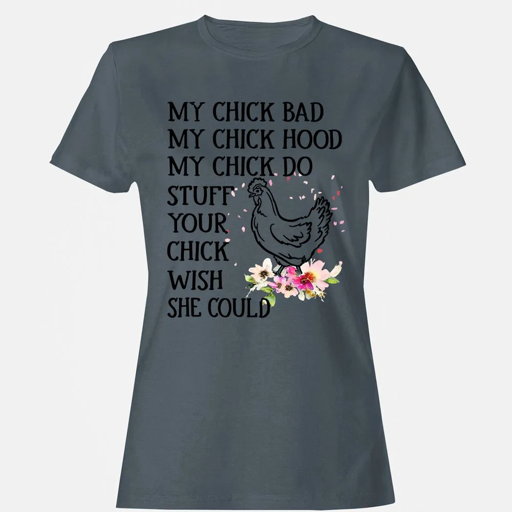 Women's T-Shirt - JS2ZXBAM - Charcoal - 3