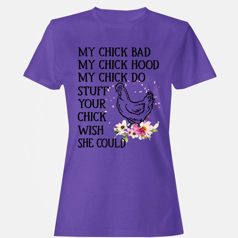 Women's T-Shirt - JS2ZXBAM - Purple - 12