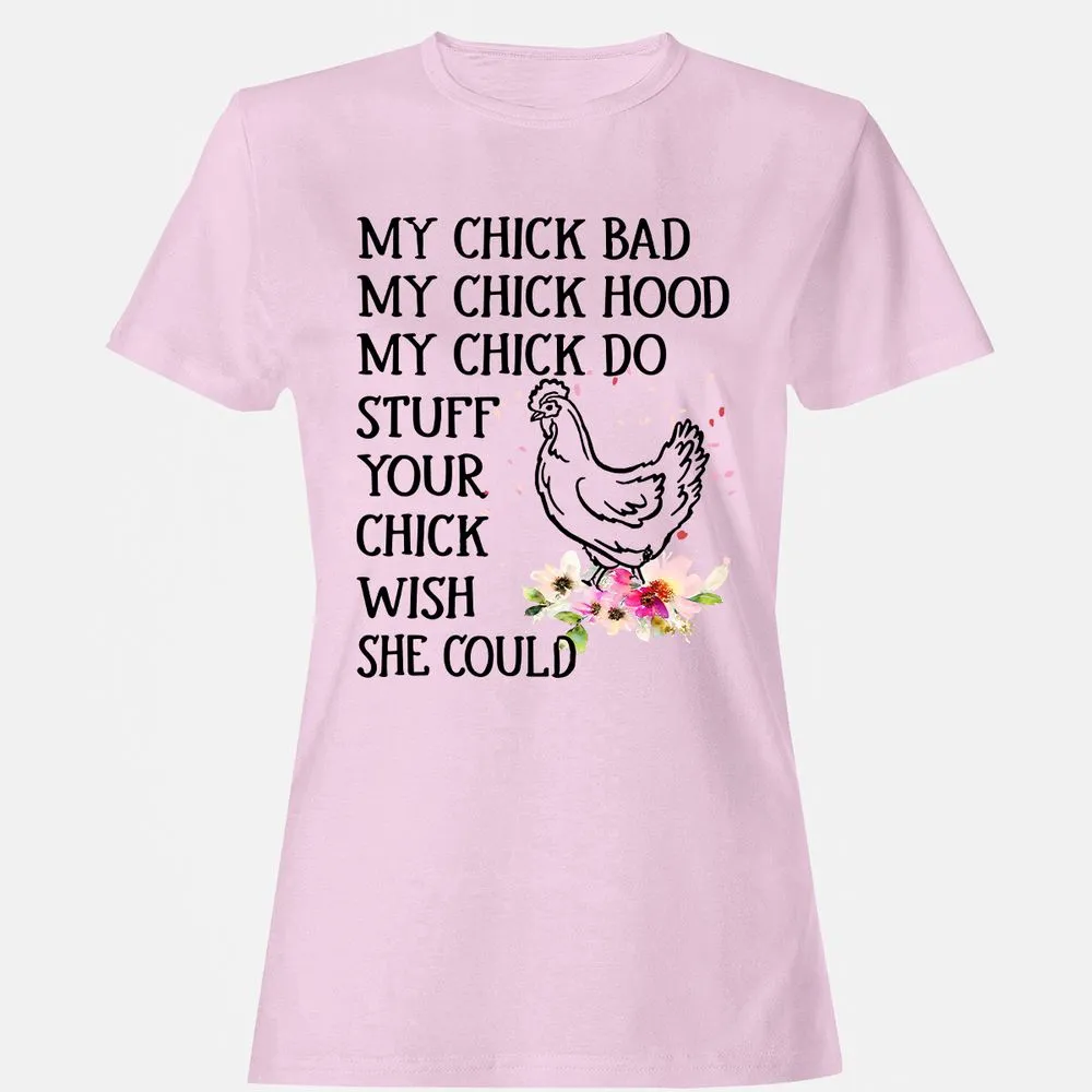 Women's T-Shirt - JS2ZXBAM - Light Pink - 9