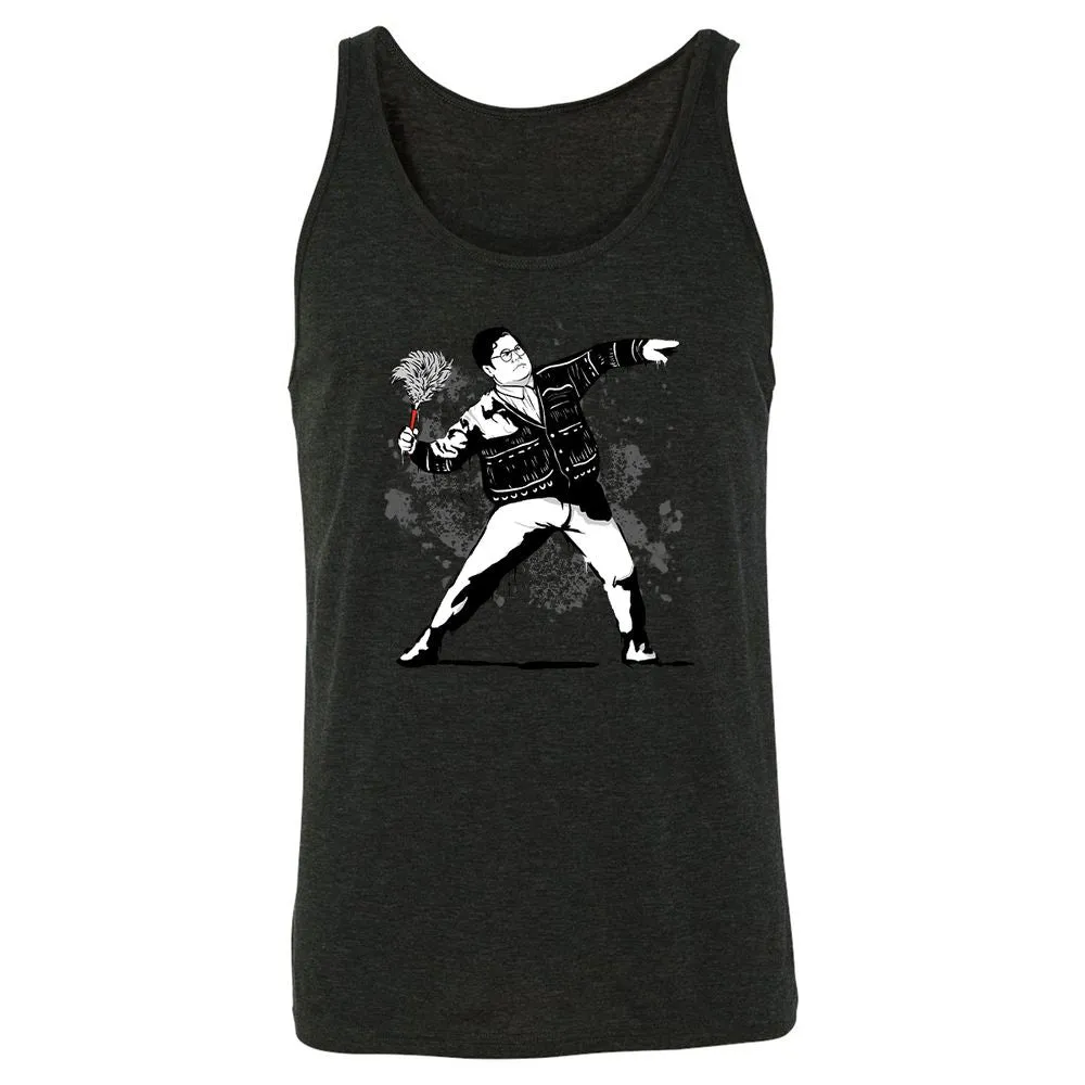Unisex Jersey Tank - BSXKQTYG - Charcoal Black Triblend - 5