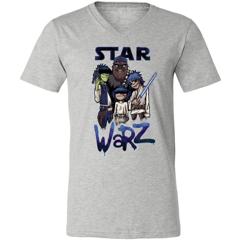 Unisex V-Neck T-Shirt - JU23ZCYD - Athletic Heather - 7